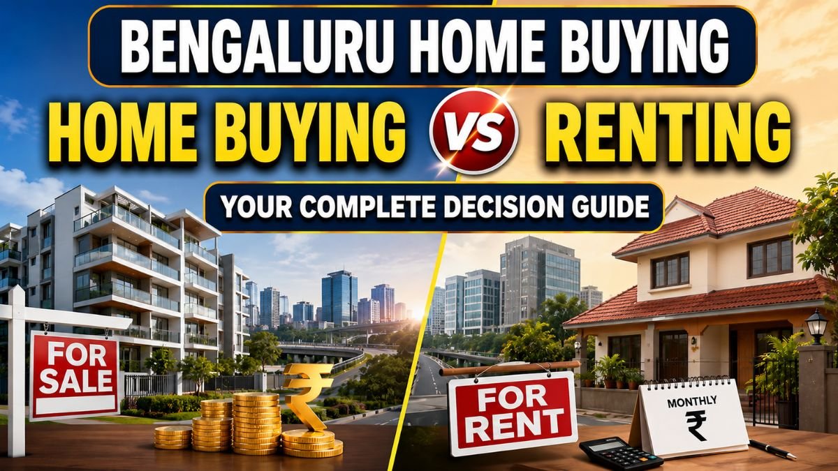 ಬೆಂಗಳೂರಿನಲ್ಲಿ ಮನೆ ಖರೀದಿ vs ಬಾಡಿಗೆ: ನಿಮ್ಮ ನಿರ್ಧಾರಕ್ಕೆ ಸಮಗ್ರ ಗೈಡ್ ಇಲ್ಲಿದೆ!